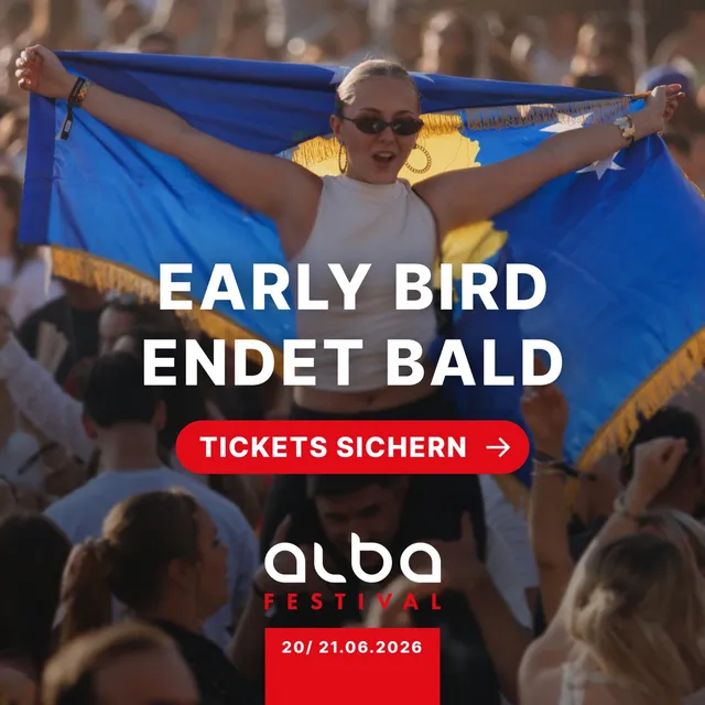 Anzeige für alba Festival: Ticket-Anzeige