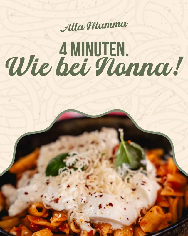 Anzeige für Alla Mamma: Produkt-Anzeige