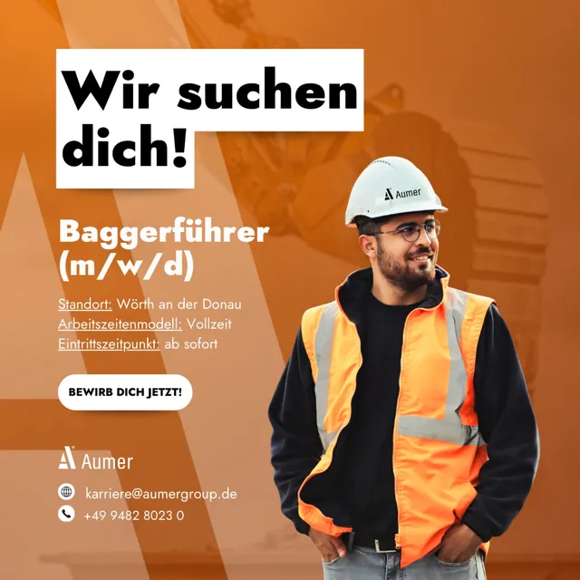 Anzeige für AUMER GROUP: Recruiting-Anzeige