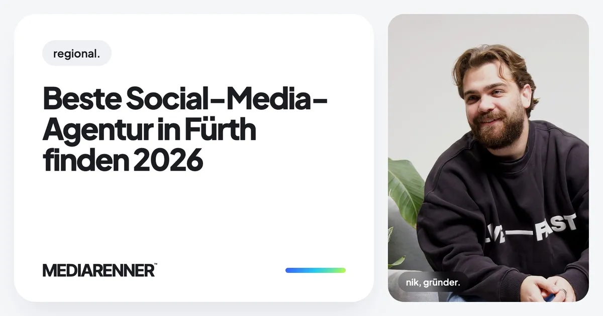 Beste Social-Media-Agentur in Fürth finden 2026