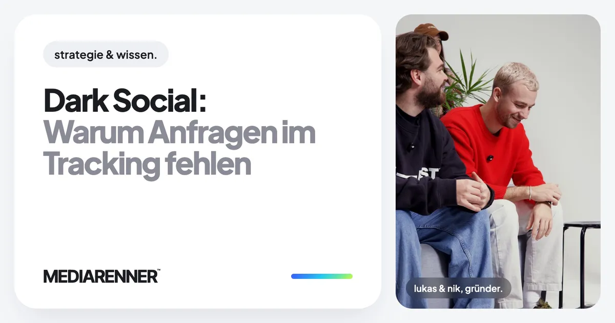 Dark Social: Warum Anfragen im Tracking fehlen