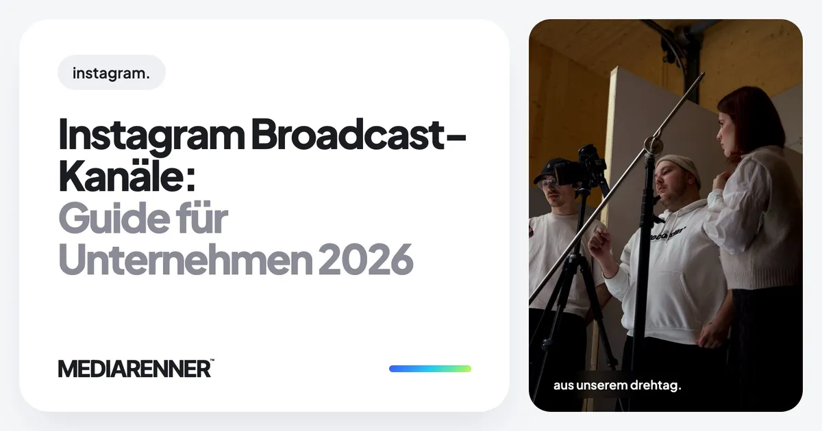 Instagram Broadcast-Kanäle: Guide für Unternehmen 2026
