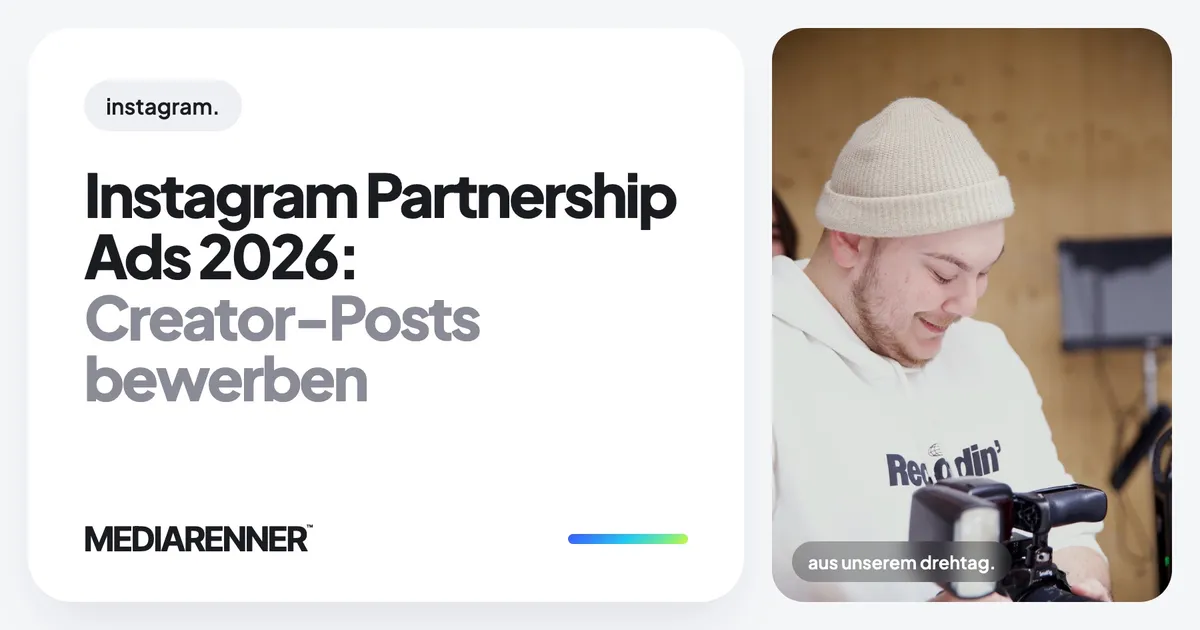 Instagram Partnership Ads 2026: Creator-Posts bewerben