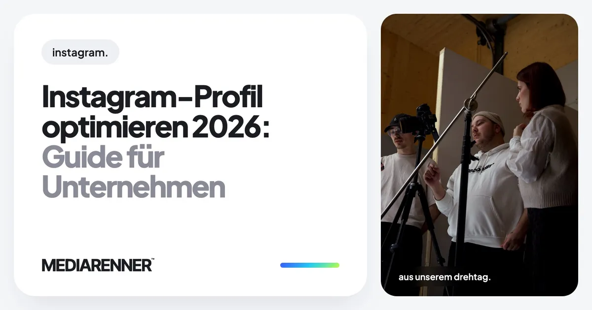 Instagram-Profil optimieren 2026: Guide für Unternehmen