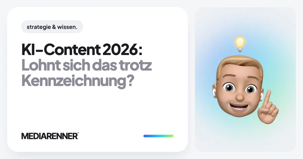 KI-Content 2026: Lohnt sich das trotz Kennzeichnung?