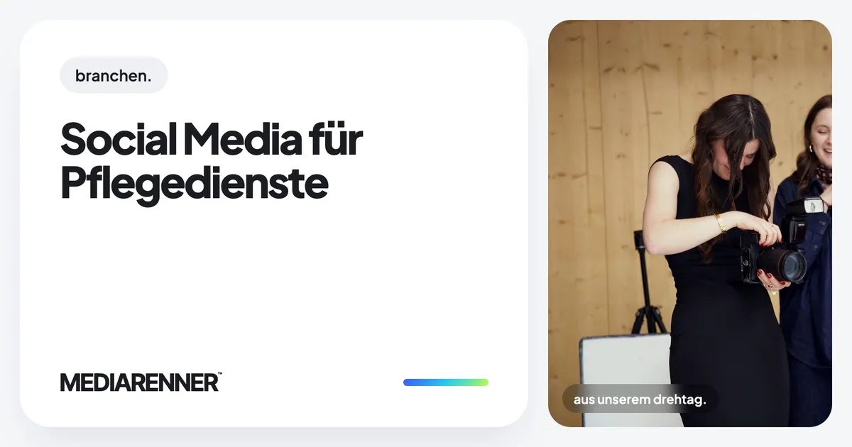 Social Media für Pflegedienste