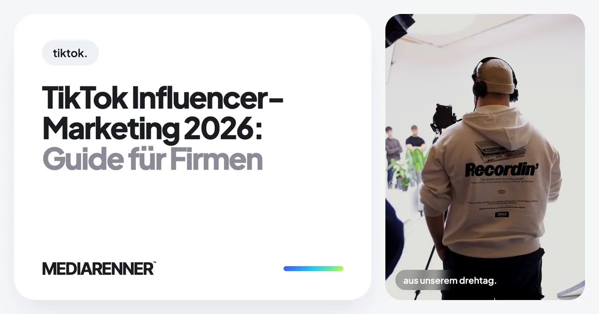 TikTok Influencer-Marketing 2026: Guide für Firmen