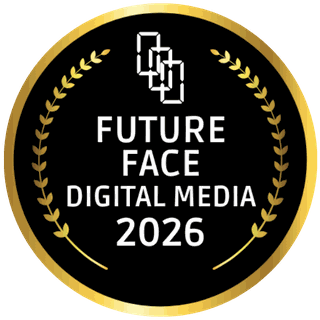 Badge Future Face of Digital Media 2026